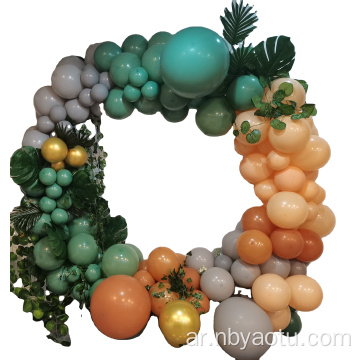 Olive Green LaTex Balloon Garland Arch Kit